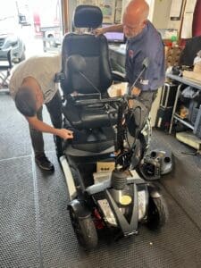 Read more about the article Another busy week for the engineering team at Safe Hands Mobility in Kent! 🛠️⚡